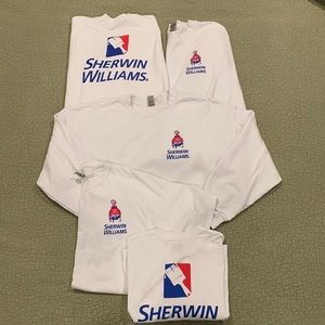 Sherwin Williams Sweatshirts and T-shirts - Lot - Size XL and 2XL